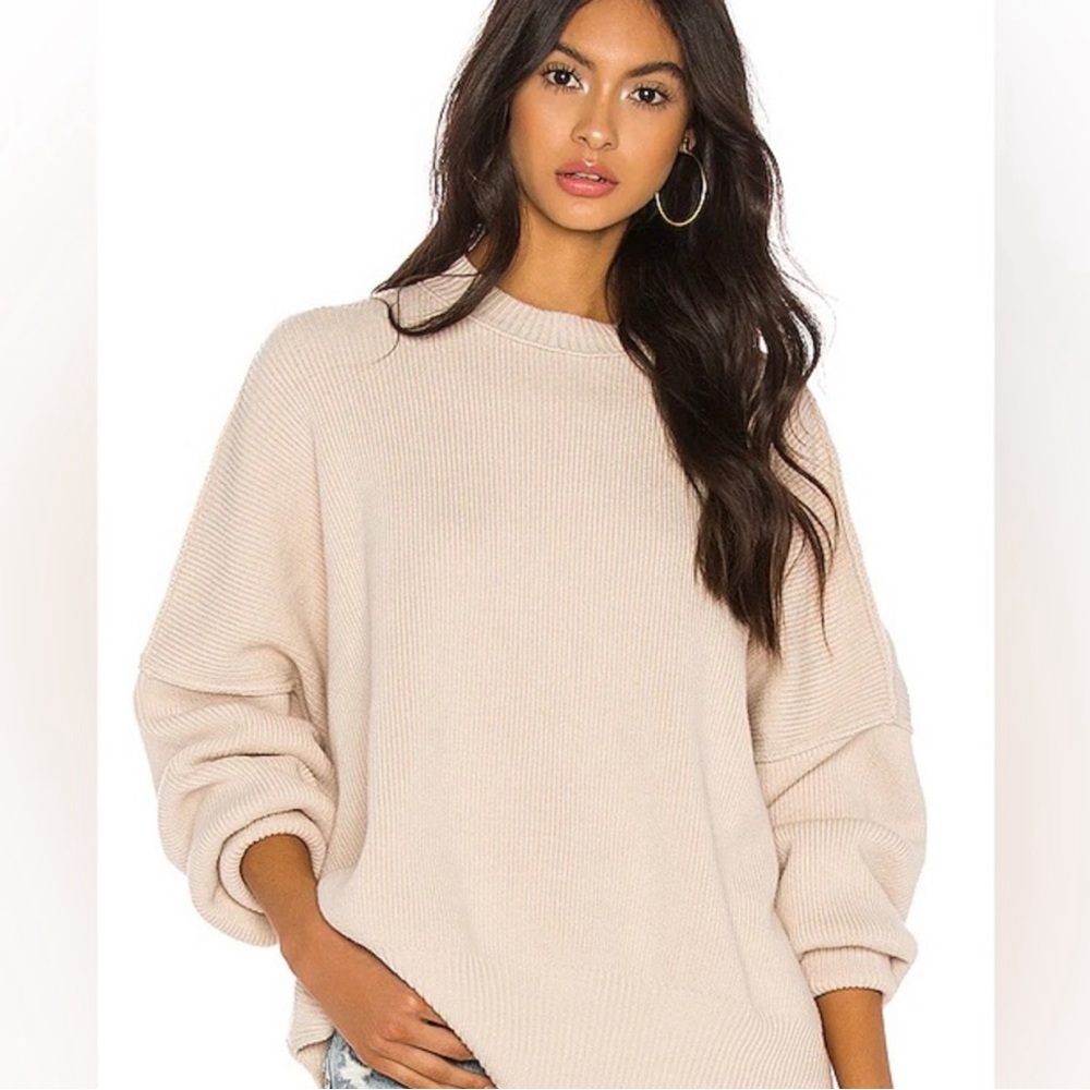 FREE PEOPLE easy street oversized tunic sweater